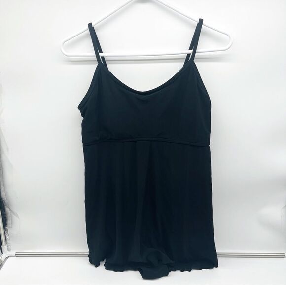 Motherhood Black One Piece Swimsuit Size Medium - Picture 4 of 12